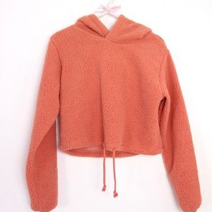 Orange Teddy Bear Hoodie